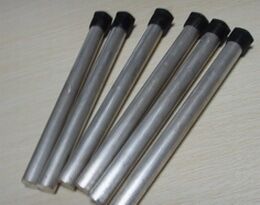 35 mm Lega di magnesio Heavy-Duty Hex Anode Rod M27 Thread 1200 mm grado marino per condensatore marino