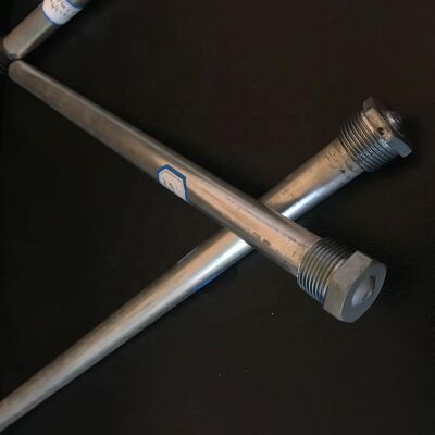 35 mm Lega di magnesio Heavy-Duty Hex Anode Rod M27 Thread 1200 mm grado marino per condensatore marino