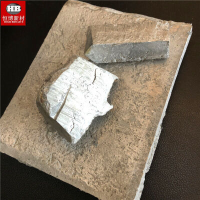 Aluminio Cobalt AlCo5 Master Alloy 5% Co Ingot per la raffinazione dei cereali