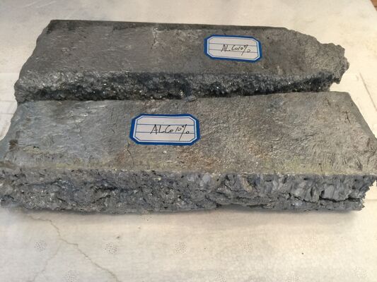 Aluminio Niobio AlNb Master Alloy 5-20% Nb Ingot per la raffinazione dei cereali