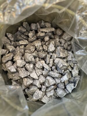 MgBa10 Composizione della lega Lega Magnesio Master Lega Argento Grigio Solido E Leghe Master Alluminio Per Applicazioni Industriali