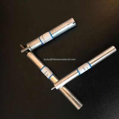 Anodi di magnesio argentate scintillanti con diametro 21 mm, 26 mm, 32 mm e intervallo di temperatura 600°C per una maggiore durata
