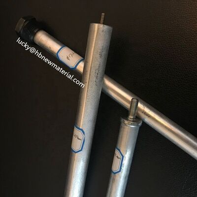 Asta per anodo sacrificale al magnesio AZ63B da 44 pollici 3/4 NPT con kit scaldabagno composto antigrippaggio con nastro in PTFE