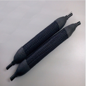 MMO rivestito di nastro di titanio flessibile anodo di corrente impressa larghezza 15 mm con rivestimento MMO di grado chimico per 20+ anni vita del progetto