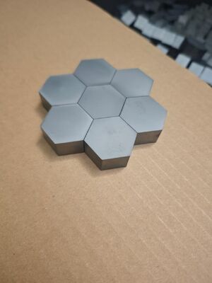 Reaction Sintered Silicon Carbide Ballistic Tile NIJ Level III 100x100x9mm Cost-Effective SiC Armor Plate