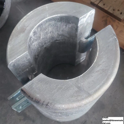 Anodo Sacrificale in Alluminio a Bassa Resistività per Zona Fangosa 1000x200x150mm Lega Al-Zn-In-Sn da 81kg per Protezione di Condotte sottomarine
