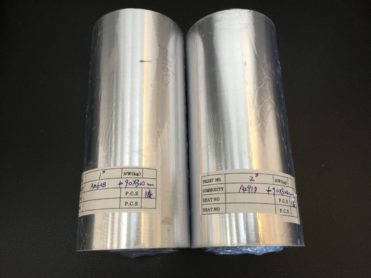 Magnesio Zinco Lega di terre rare Billets rotonde ZE10 ZE20 ZE90 ZE41 Leghe personalizzate