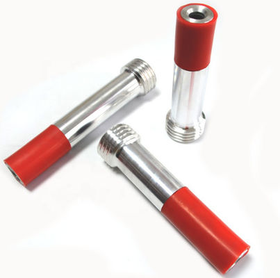 Fusoli di sabbiatura al carburo di boro (B4C) con curva di 45 gradi e foratura di 6 mm per la pulizia delle cuciture di saldatura