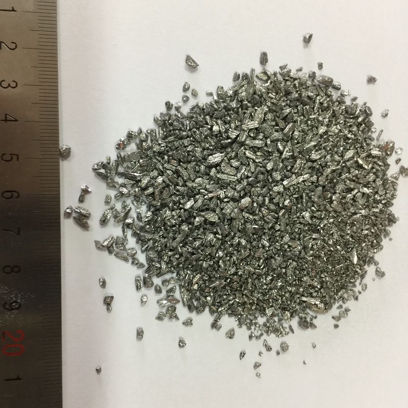 Lega master in alluminio e molibdeno AlMo10 in pezzi da 10-30 mm Mo10 per la fusione di leghe di titanio