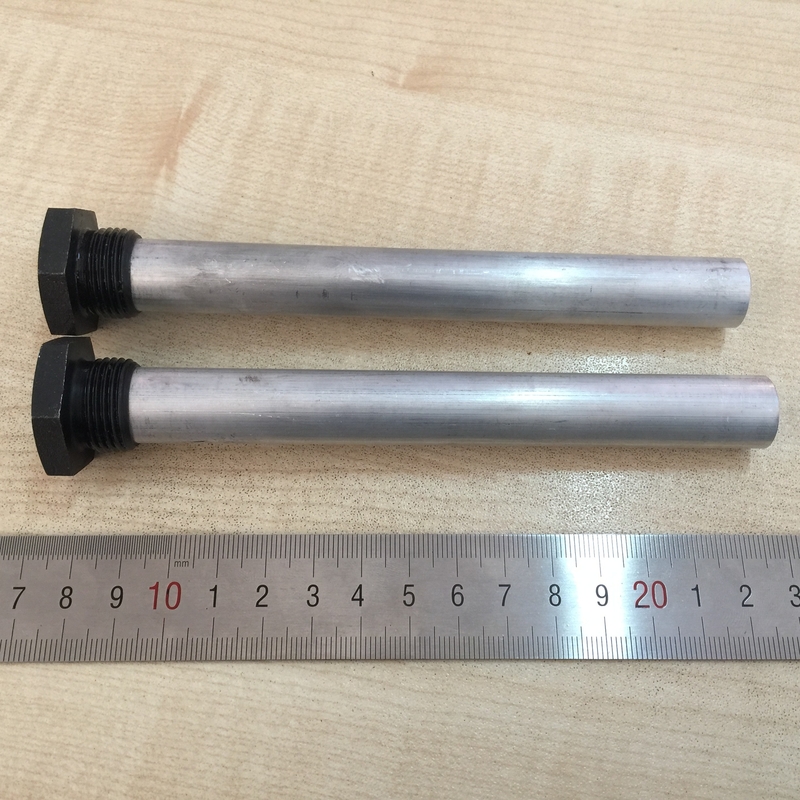 Scaldabagno solare per uso commerciale, canne di anodo di magnesio, resistenza alla corrosione, tipo di vite NPT