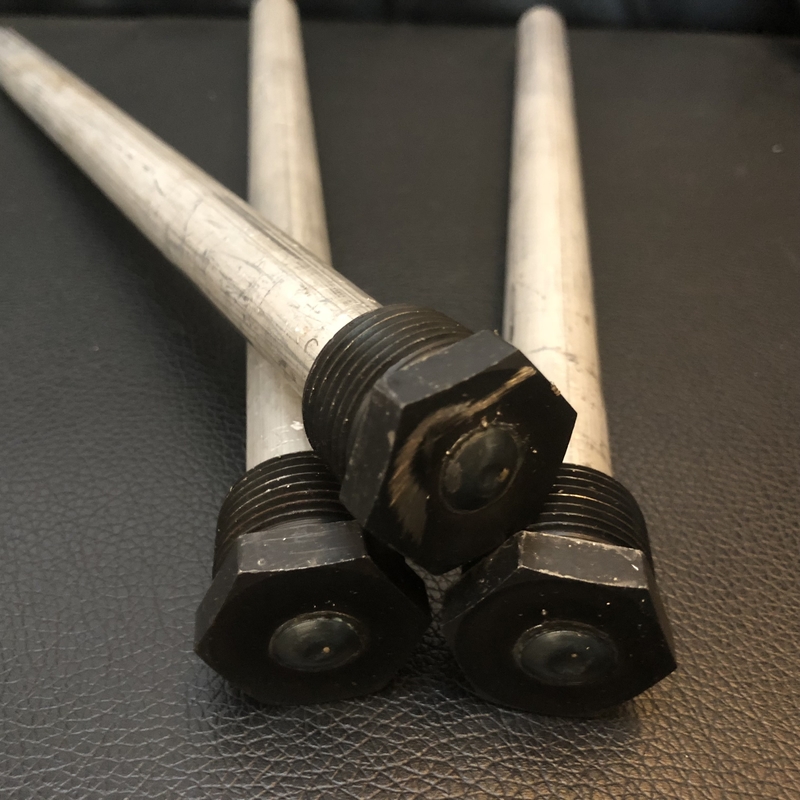 RV Camper Hair AO Smith Compatibile Magnesio Legato Scaldabagno Anodo con Core Galvanizzato