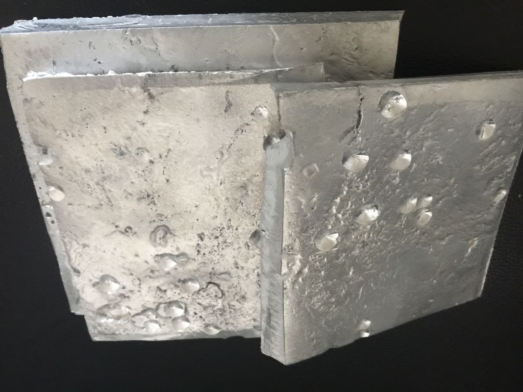 Aluminio Cobalt AlCo20 Master Alloy 20% Co Ingot per la raffinazione dei cereali