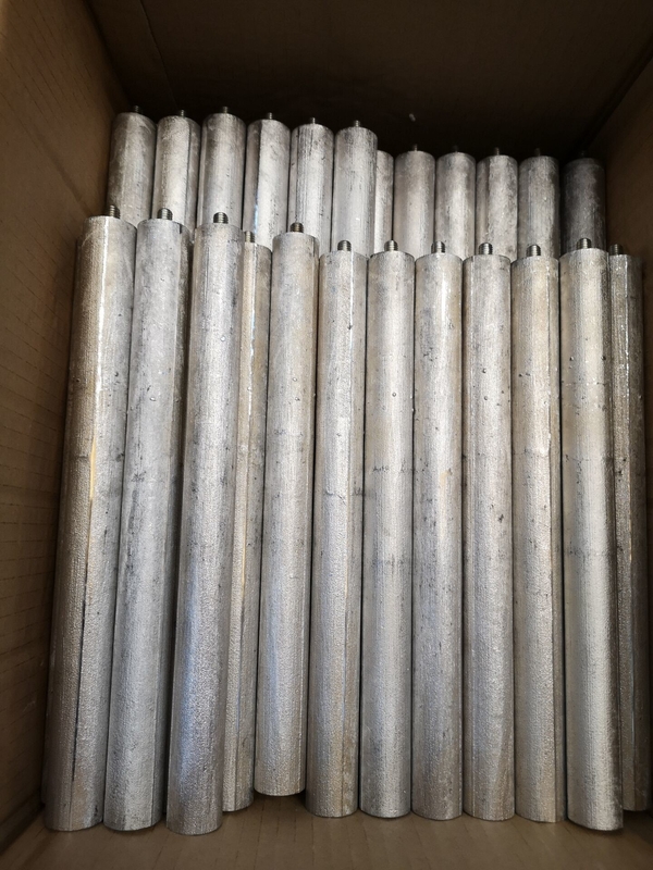 Fusione di canne di anodo di magnesio superficie liscia per scaldabagni resistente alla corrosione