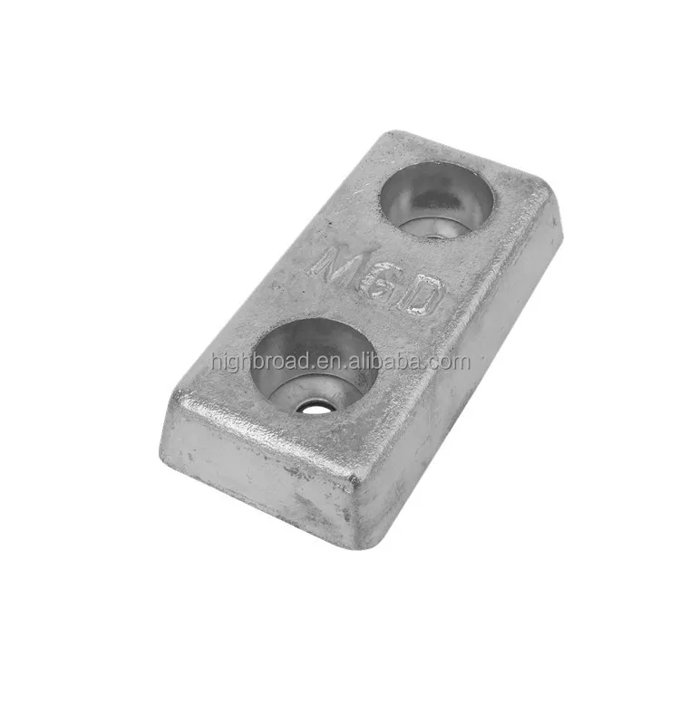 Forma di piegatura Al Anode Rod Casting Aluminum Anode Rod Resistenza alla corrosione