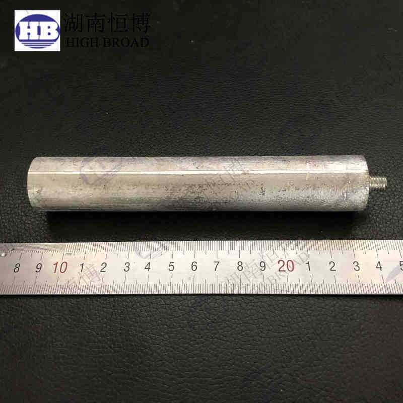 Asta di anodo di magnesio industriale per carichi pesanti NPT da 1 pollice da 40 pollici per protezione catodica del serbatoio di caldaie commerciali di grandi dimensioni