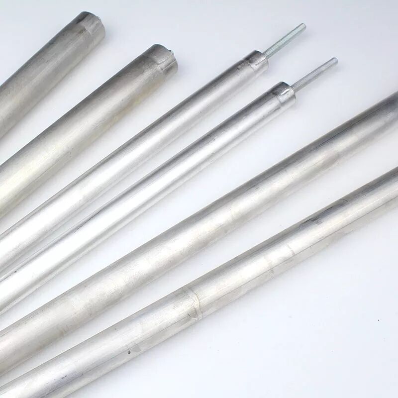25 mm lega di magnesio canna di anodo pesante 1 NPT 1200 mm protezione ad alta capacità per caldaie industriali