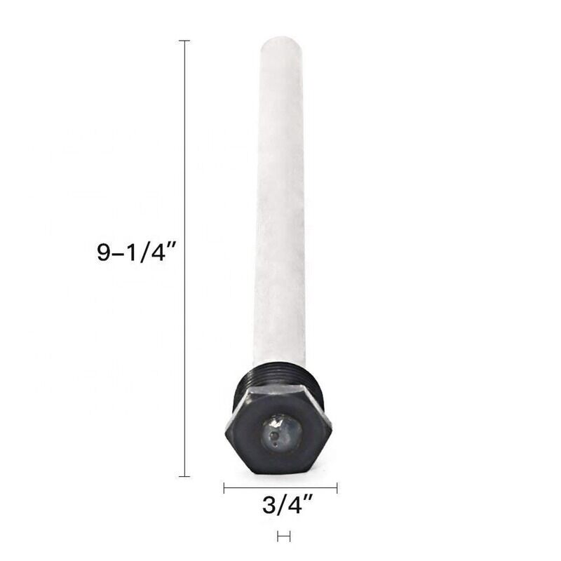 18 mm di diametro 350 mm di lunghezza Compatta Combo Magnesio Anode Rod per la protezione del punto di utilizzo riscaldatore