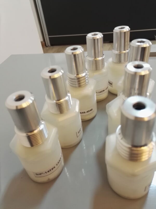 Ugello Venturi in carburo di boro sinterizzato per sabbiatura 35x6mm Punta ceramica B4C per elevata resistenza all'usura