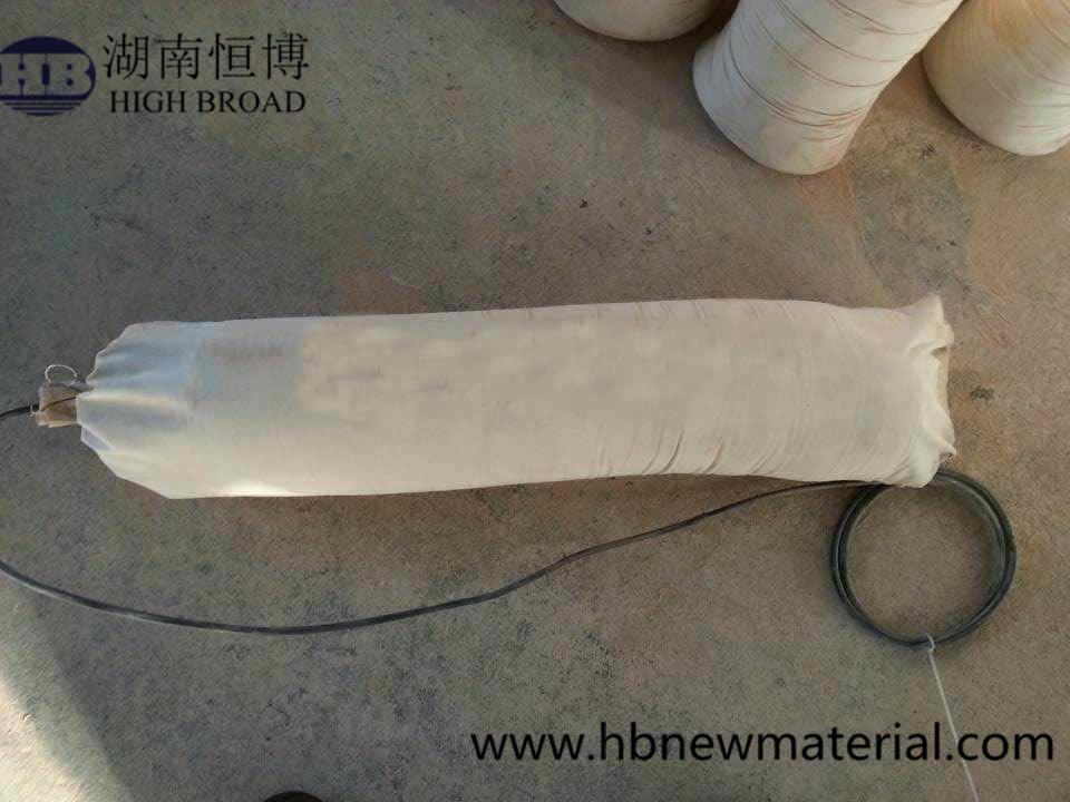 Anodo galvanico Anodo di magnesio ad alto potenziale Anodo di magnesio preconfezionato Anodo di magnesio per sistemi di protezione catodica (CP)